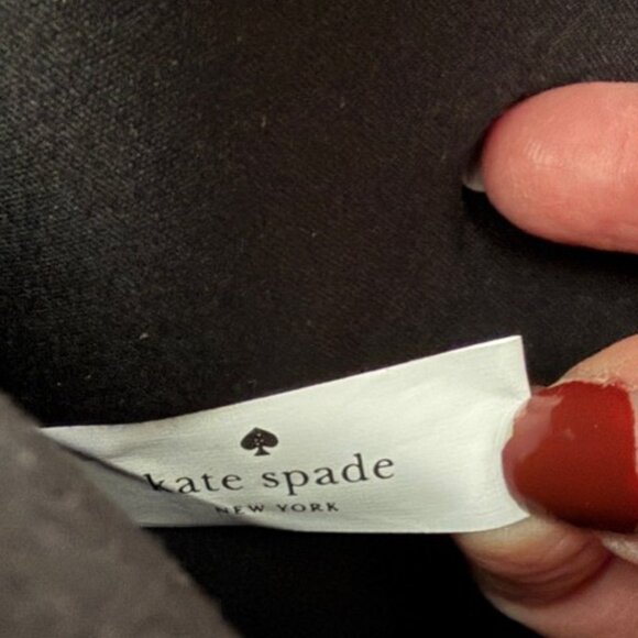 KATE SPADE Sunshine Dot Laptop Ipad Padded Sleeve Case Black White - Picture 7 of 9